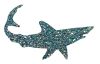 glitter shark free tattoo